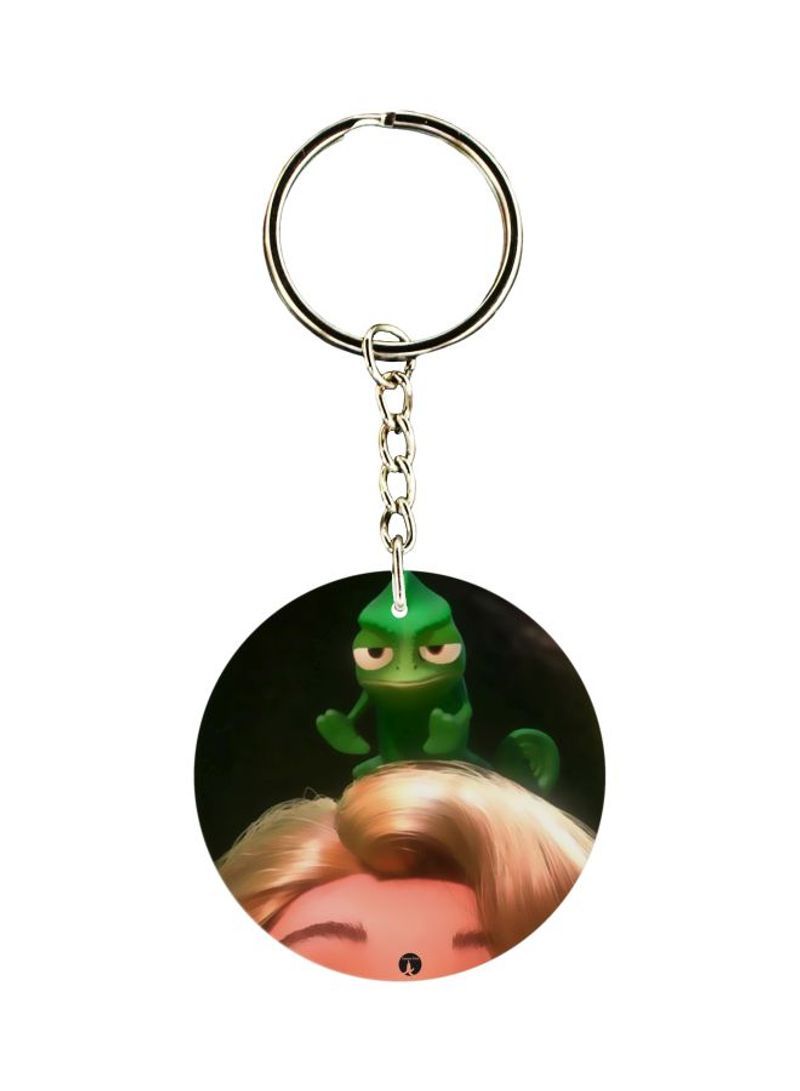 RKN Double Sided Cartoon Character Printed Keychain