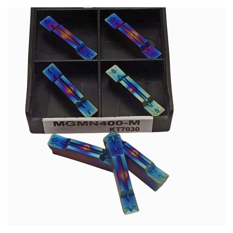 10PCS MGMN400 M KT7030 Carbide Insert Lathe Tool Slotted Cutting Tungsten - Image 5