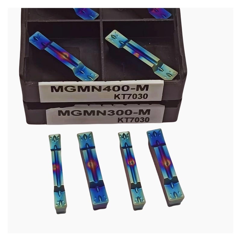 10PCS MGMN400 M KT7030 Carbide Insert Lathe Tool Slotted Cutting Tungsten - Image 3