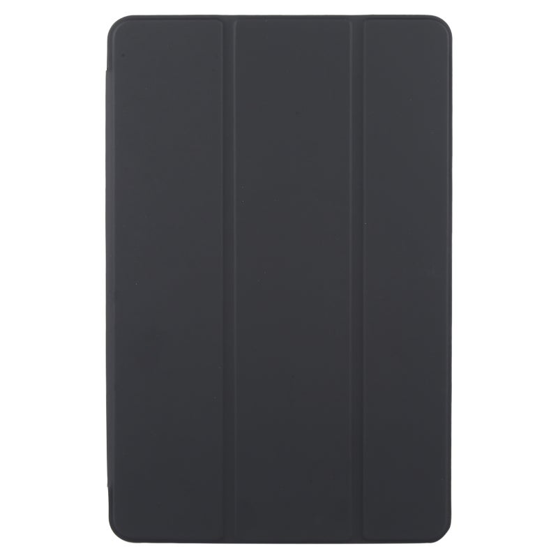 erorex For Huawei Matepad Se 11 2024 Tri-Fold Silicone Leather Tablet Case(Black) - Image 2