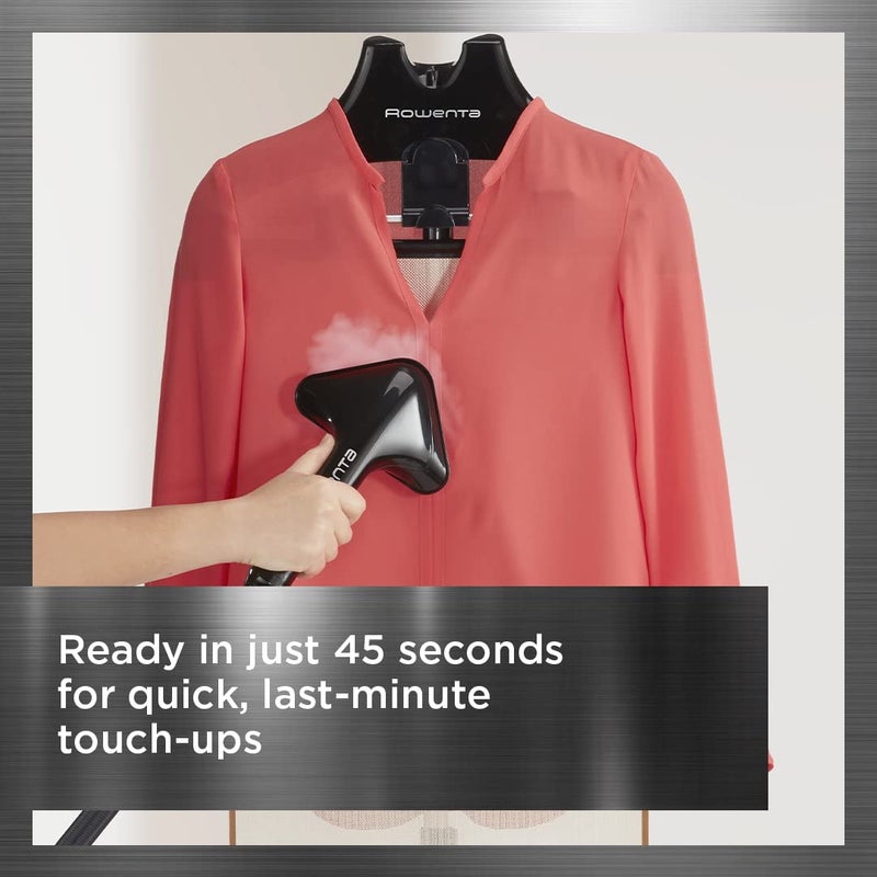 Rowenta Prostyle Full Size Steamer for Clothes with Screen, 63 Inch, 51oz water tank capacity, Flat Surface Included For Easier Steaming, 1500 Watts, Ironing, Fabric Steamer, Garment Steamer IS3440 - Image 3