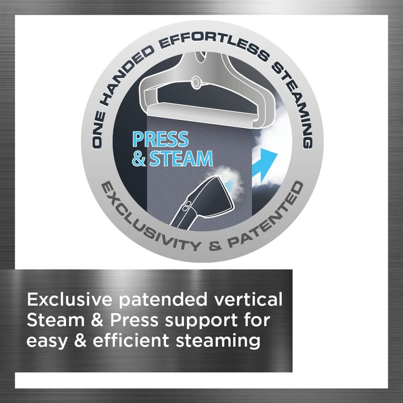 Rowenta Prostyle Full Size Steamer for Clothes with Screen, 63 Inch, 51oz water tank capacity, Flat Surface Included For Easier Steaming, 1500 Watts, Ironing, Fabric Steamer, Garment Steamer IS3440 - Image 2