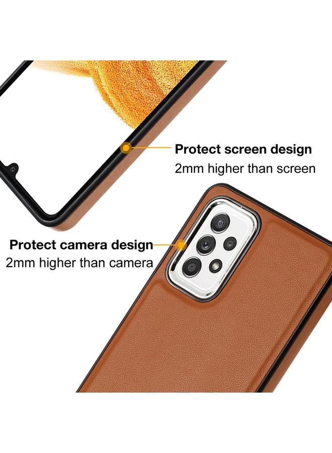 اس-توب جراب لهاتف Samsung Galaxy A33 5G مصنوع من الجلد بتغطية كاملة - Image 4