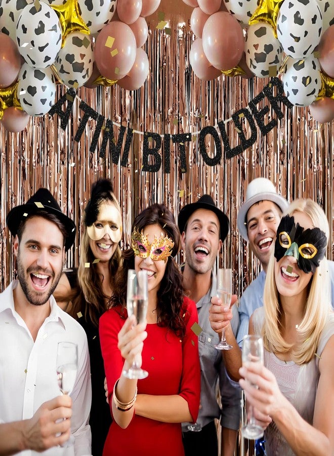 ستارة خلفية بنية اللون مزينة بشرائط لامعة، عبوة من قطعتين، مقاس 3.3 × 8.2 قدم، مناسبة لحفلات أعياد الميلاد، والتخرج، وحفلات الزفاف، والذكرى السنوية، وحفلات استقبال المولود، وحفلات توديع العزوبية، وعيد الفصح. - Image 5