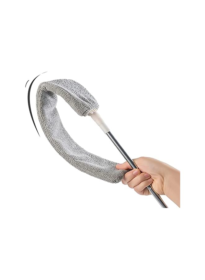 erorex Extendable Gap Cleaning Brush Dust Brush with Extra Long Handle Adjustable Mop Sweep Cleaning Duster for Bed High Ceilings Furniture Bottom Household Gap…… - Image 3