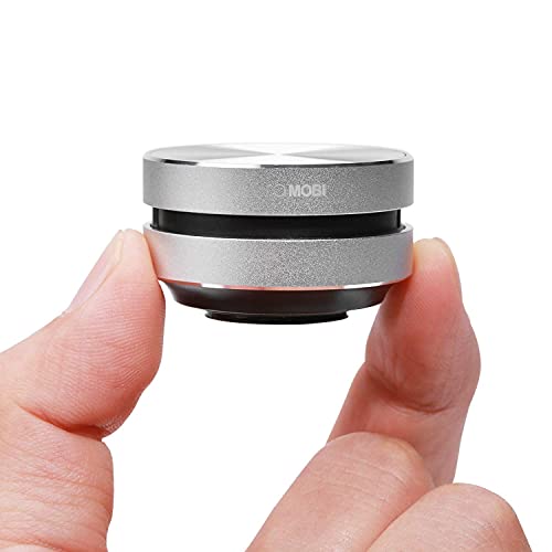 vapeonly Bluetooth Mini Speaker Bone Conduction Portable Wireless Speaker Stereo Bass Sound Creative Portable Speakers Mini Size Music Player for Home,Outdoor,Travel (Silver) - Image 1
