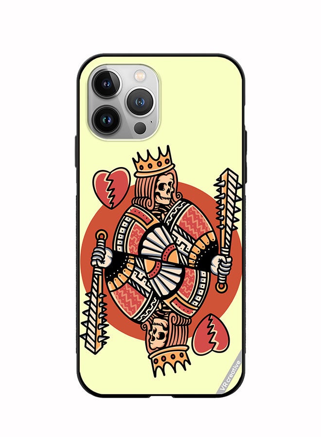 VR CREATIVE Protective Case Cover For Apple iPhone 11 Pro Max King Suit Design Multicolour - Image 1