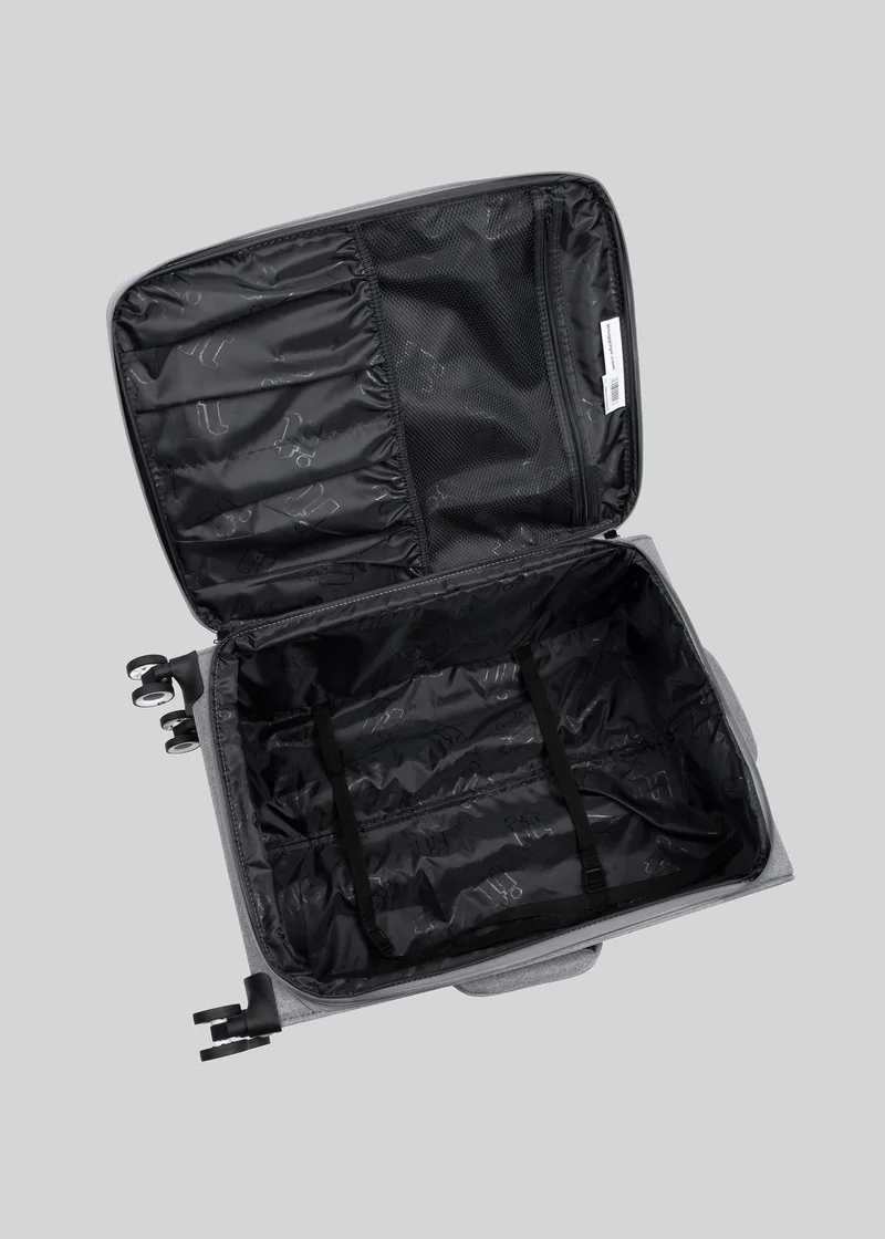Matalan IT Luggage Grey Eco Soft Suitcase