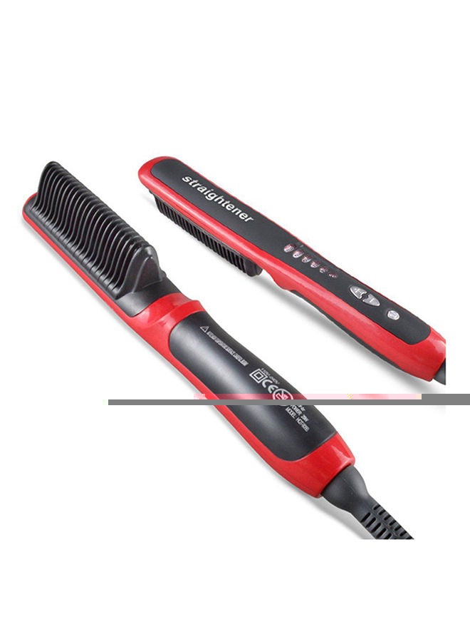 NIBEMINENT LCD Heated Hair Straightener Brush - Image 3