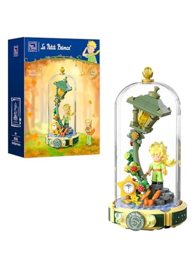 Le Petit Prince Starlight Lamp Building Block Set-Creative DIY Model with Minifigure & Dust Cover Adults and Kids Premium Building Blocks for Home Decor  - Image 1