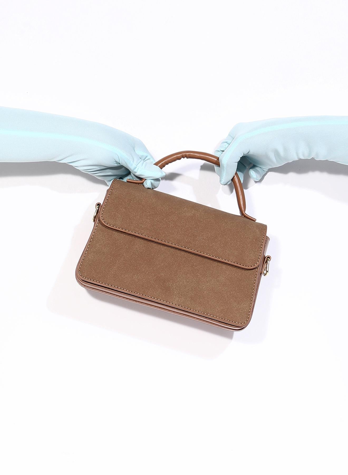 حقيبة كور سويد نسائية بحمالة كتف – ستايل كاجوال أن...