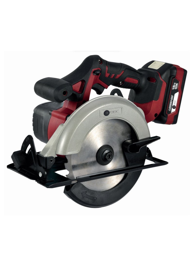 AFRA Afra 18V 4.0Ah Li-Ion Battery Cordless Circular Saw 165Mm 