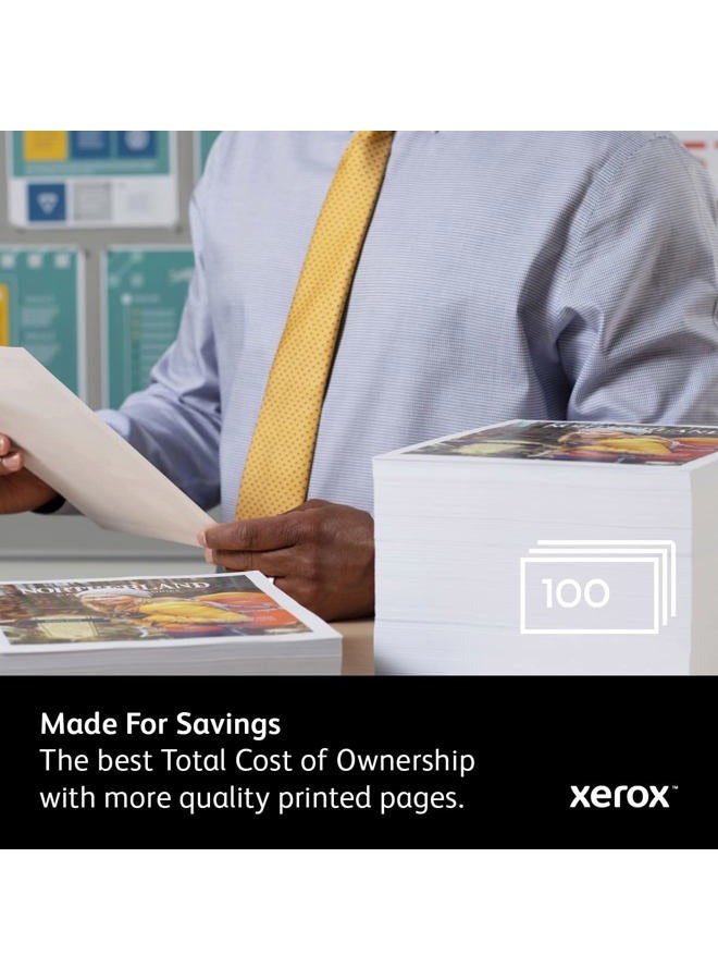 xerox خراطيش حبر عالية السعة الأصلية C310 / C315 صفراء (5,500 صفحة) - 006R04367 - Image 3