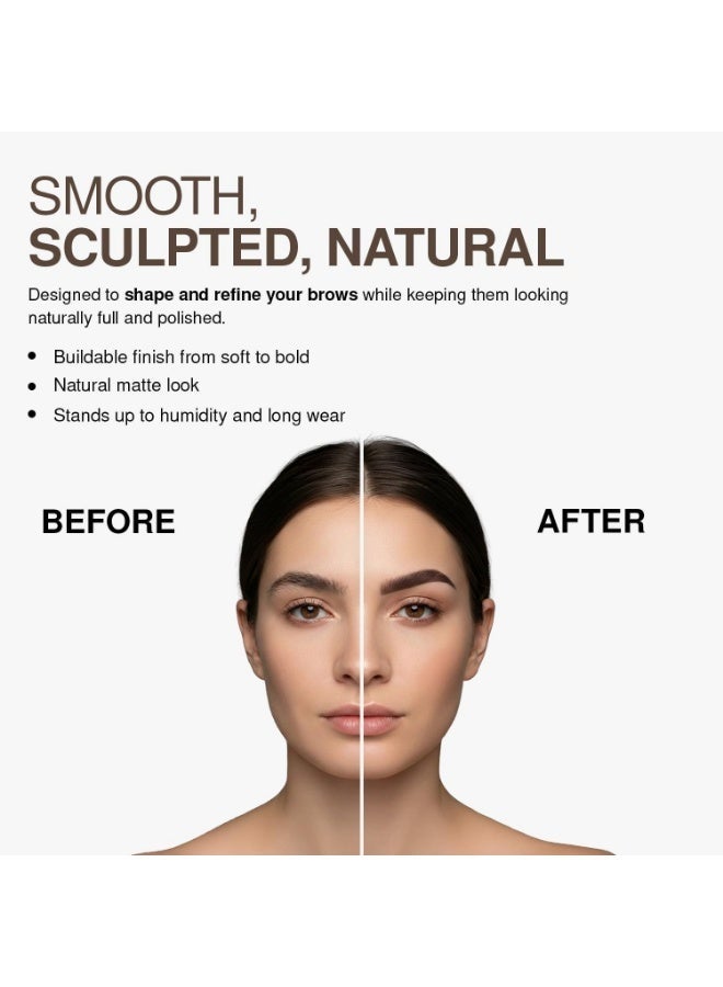 بالاديو بوميد حواجب بالاديو المقاوم للماء، ثبات 24 ساعة، مقاوم للتلطخ والعرق، PBW01 – توب - Image 5