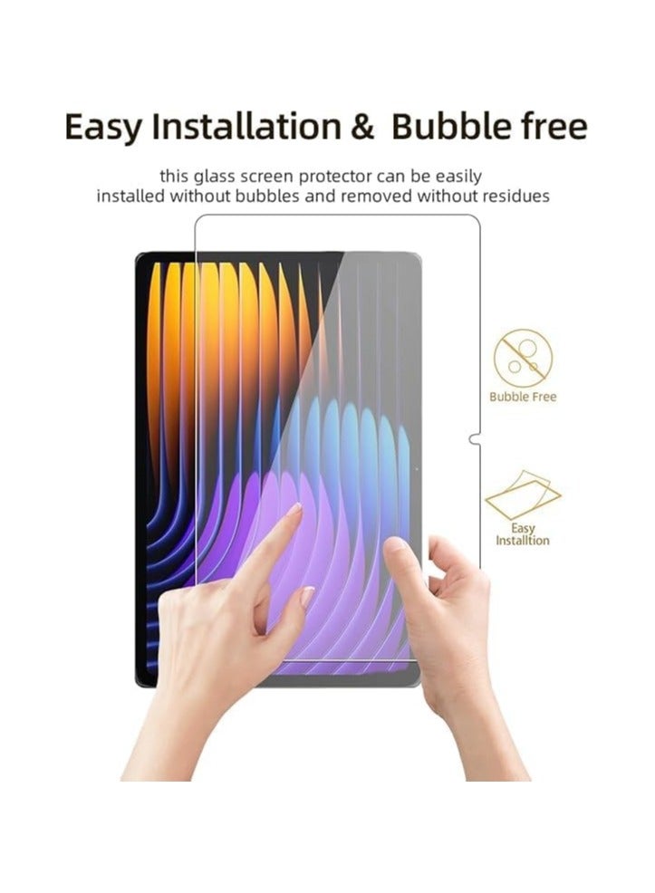 عام قطعتان من واقي الشاشة الزجاجي المتوافق مع iTel VistaTab 30 Pro 13 بوصة (2025) - مقاوم للخدوش عالي الوضوح، واقٍ من السقوط - Image 2