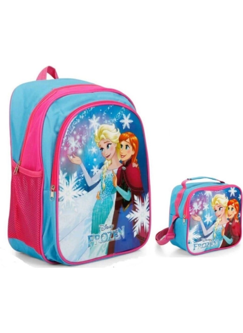 Disney FROZEN Primary School Bag and Lunchbox  - Image 1