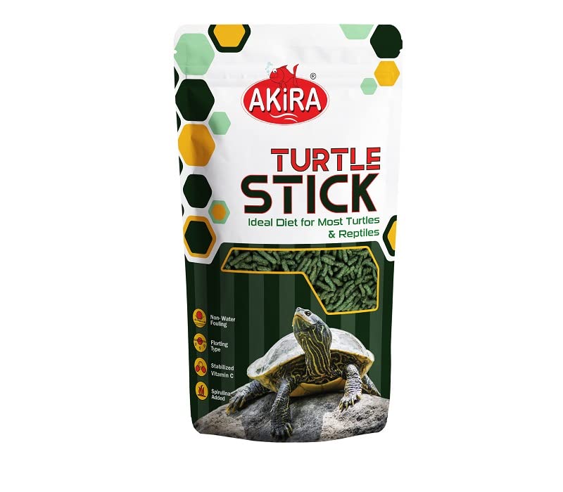 Akira Turtle Sticks 200 gm Pouch,Protein 35% (for Turtle)