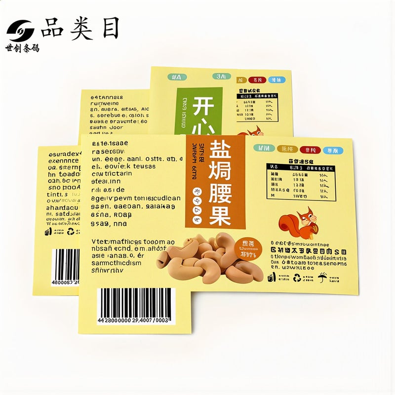 Custom Security Label Anti Tamper Void Barcode QR Code Serial Number Print - Image 3