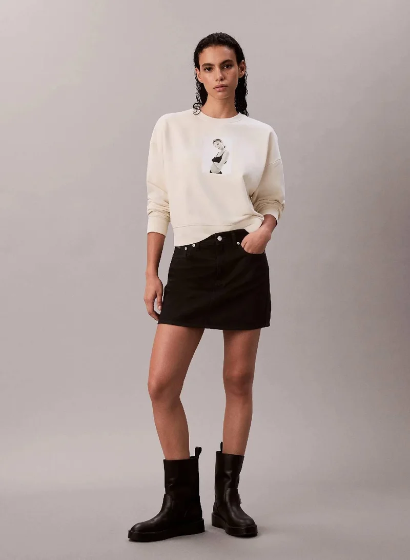 CALVIN KLEIN Classic Kate Terry Sweatshirt