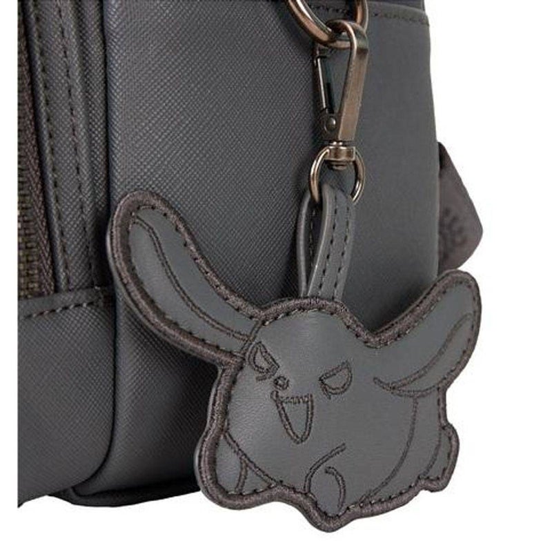 Loungefly x Funko POP! Sanrio Kuromi Monochrome Cosplay Convertible Mini Backpack & Crossbody Bag (10.2 x 17.1 x 21 cm) - Image 4