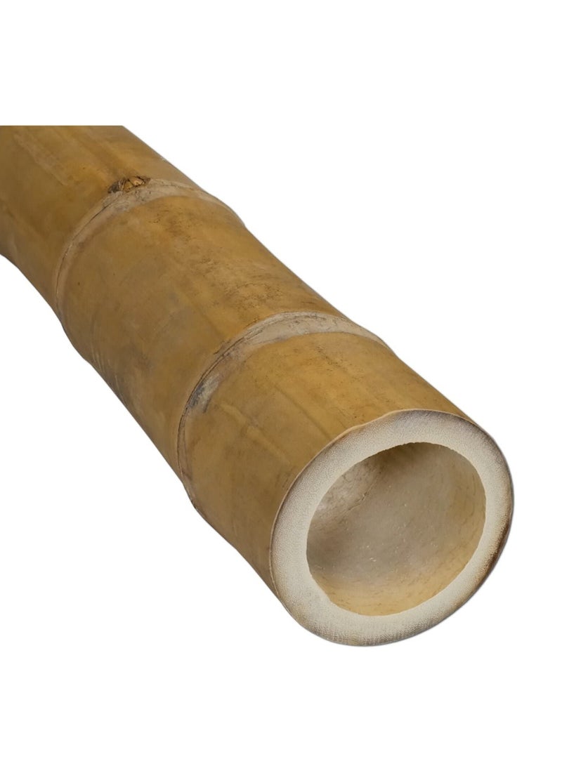 Egardenkart Bamboo Pole Natural 3"-4" dia Heavy Thick Large Long Bamboo Stake for support decor Privacy fence  - Image 1