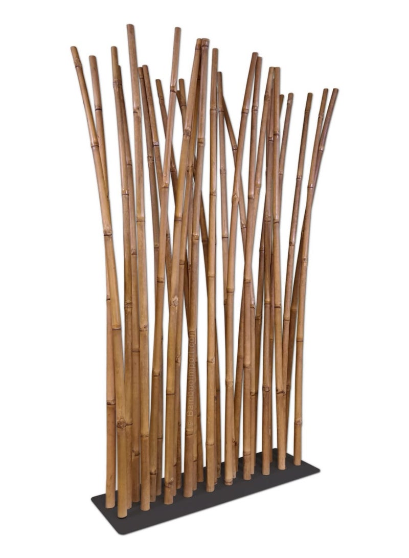 Egardenkart Bamboo Pole Natural 3"-4" dia Heavy Thick Large Long Bamboo Stake for support decor Privacy fence  - Image 2