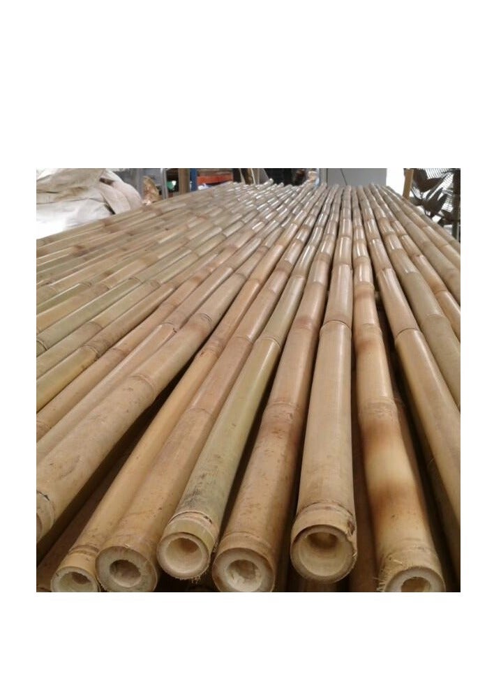 Egardenkart Bamboo Pole Natural 3"-4" dia Heavy Thick Large Long Bamboo Stake for support decor Privacy fence  - Image 3