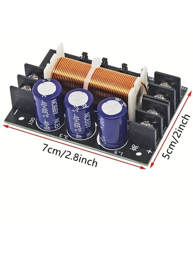 1pc Adjustable Bass Treble Two Way Divider 400W High Fidelity DIY Speaker Audio Board - Image 3