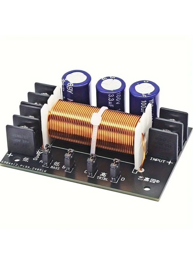 1pc Adjustable Bass Treble Two Way Divider 400W High Fidelity DIY Speaker Audio Board - Image 1