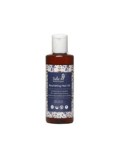 Rustic Art Organic Nourishing Hair Oil With Rosemary Onion Castor Brahmi; Coldpessed Oils For Hair Growth; 200 Ml  - Image 1