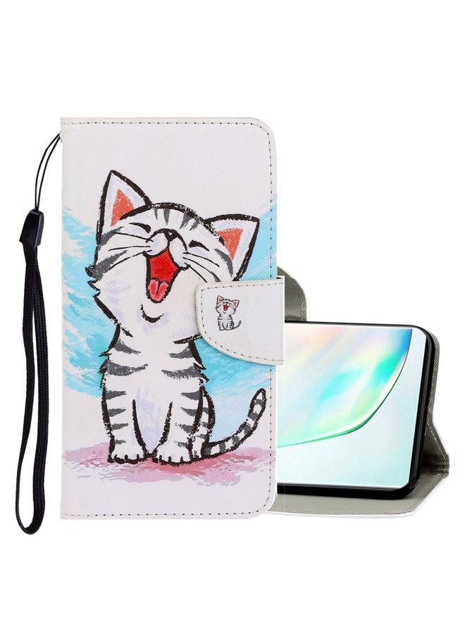 Zaboon Case For Galaxy Note 10 Plus 3D Colored Drawing Horizontal Flip PU Leather Case with Holder & Card Slots & Wallet - Image 1