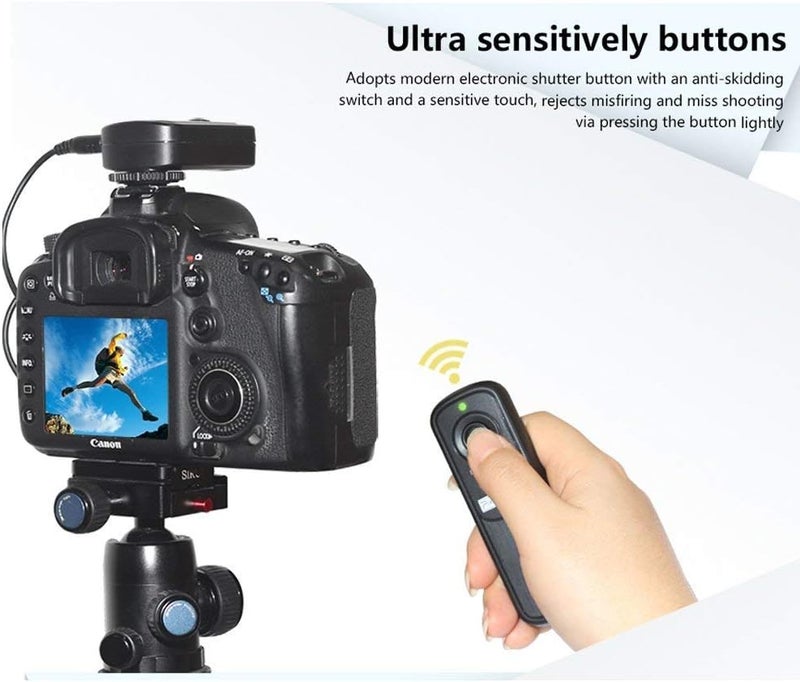 Pixel 2.4GHz Wireless Remote Shutter Release Romote Control S1 for Sony A300 A350 A400 A450 A500 A550 A560 A580 A700 A850 A900 A33 A35 A37 A55 A57 A65 A67 A77 A77M2 A99 A99M2 Replaces Sony RM-L1AM - Image 4