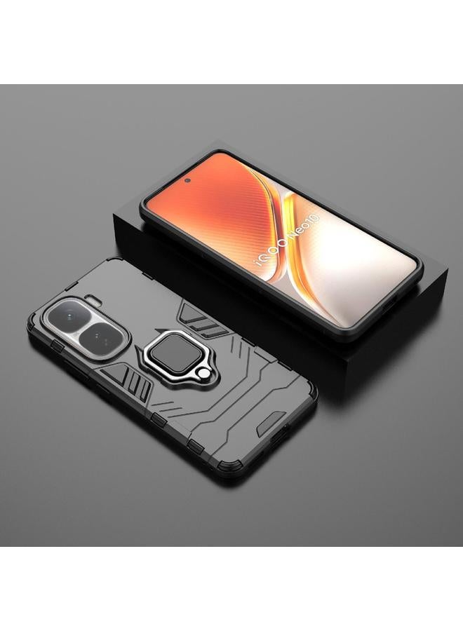 erorex Case For vivo iQOO Neo10 Magnetic Ring Holder PC + TPU Phone Case - Image 2