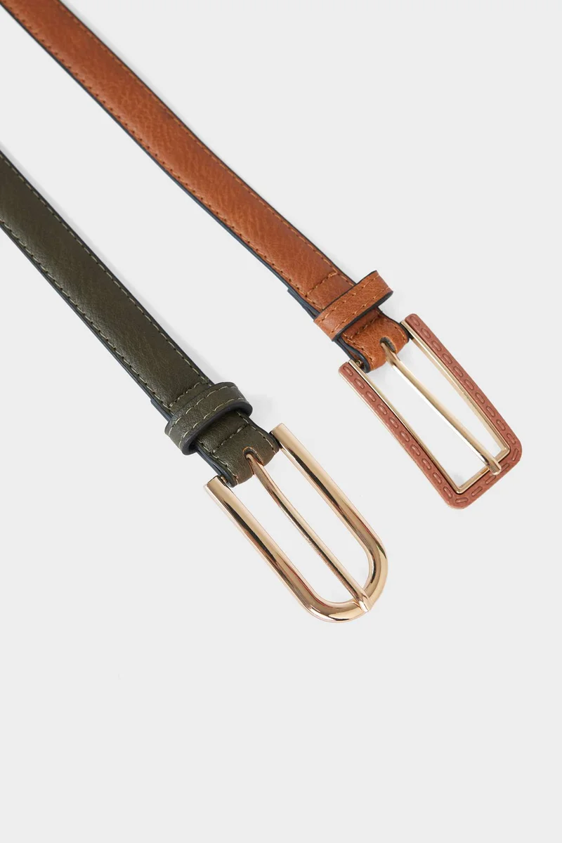 DeFacto Woman 2 piece Faux Leather Belt