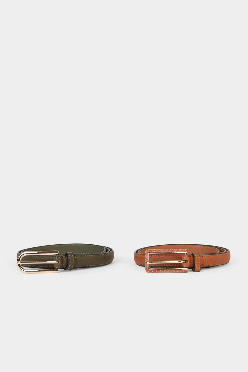 DeFacto Woman 2 piece Faux Leather Belt