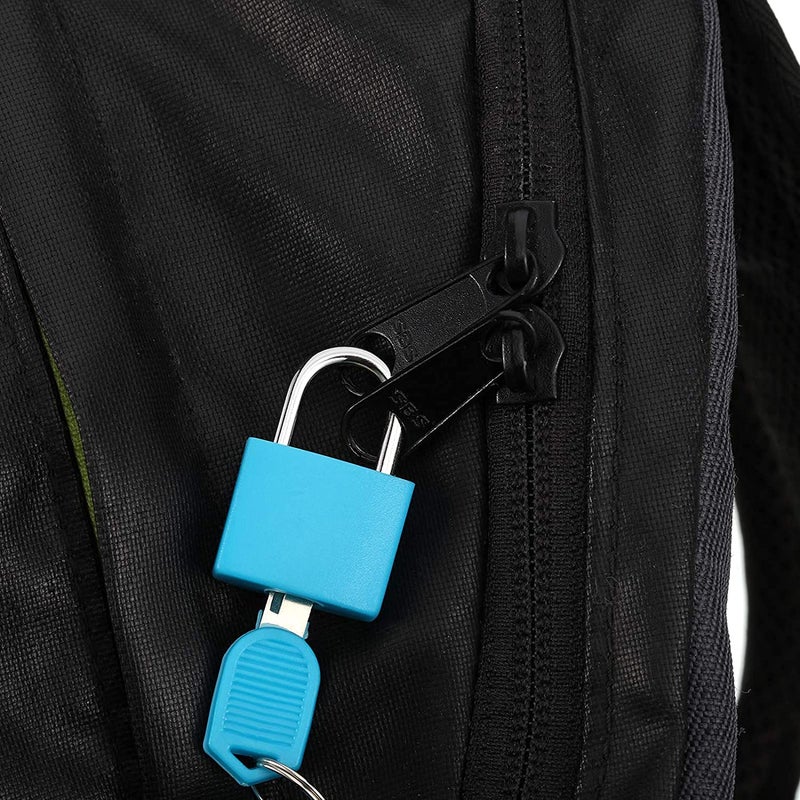 PUTHAK Suitcase Locks with Keys Metal Padlocks Luggage Padlocks Multicolor Small Padlock Keyed Padlock for School Gym 8  - Image 2