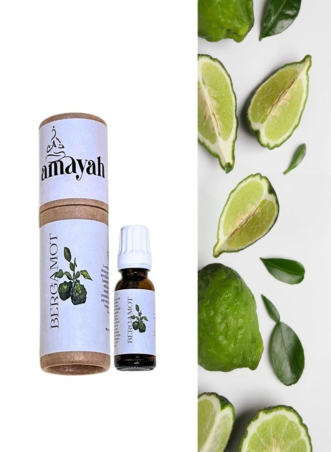 Amayah Bergamot Essential Oil for Mood Uplift, Skincare & Diffusion - 15ml - Image 5
