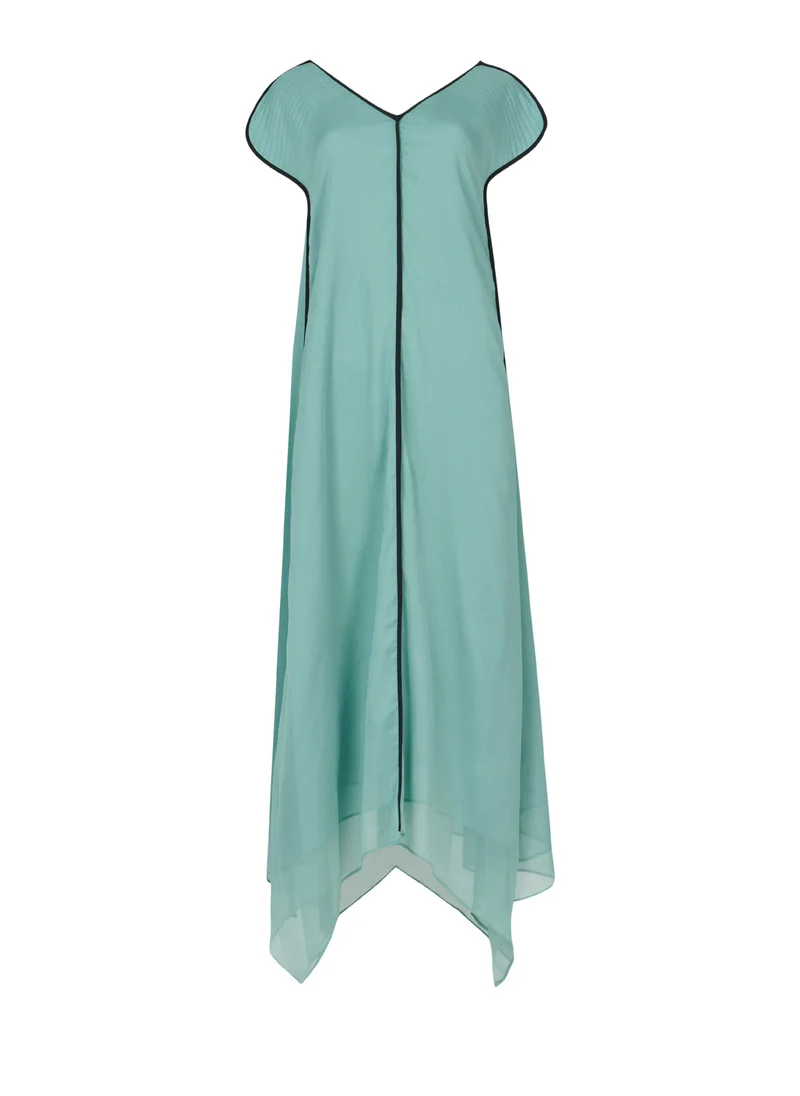 leem  Quilted Shoulder Dress - Shorter length for Women | Best Price UAE