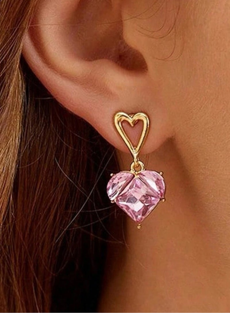 إيكوال حلق اذن نسائي بتصميم عصري وعالي الجودة مرصع بالزركون - Image 1