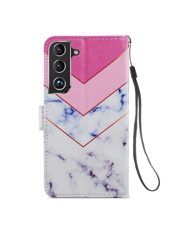 S-TOP Case For Samsung Galaxy S22+ 5G Painted Pattern Horizontal Flip Phone Leather Case with Holder & Card Slots & Photo Frame - Image 3