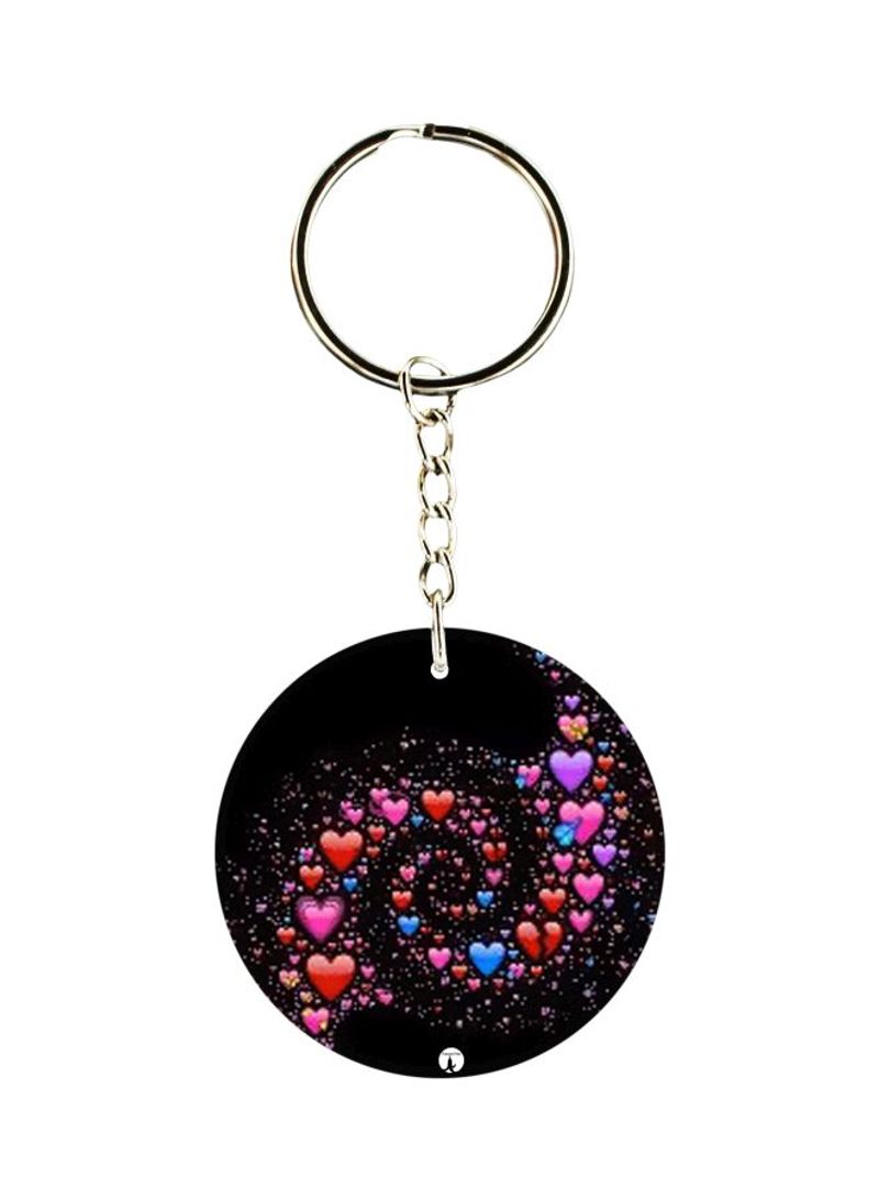 Hearts Themed Keychain