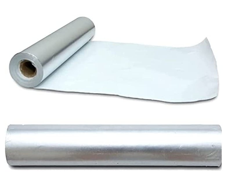 Magic Providers Eco-Friendly Food Wrapping Paper + Aluminum Foil Roll 1 KG (Paper on Inner Side & Aluminum on The Outer Side) | No Added Wax | Healthy Way | Microwave & Oven Safe| ALU Butter Roll - Image 4
