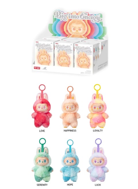 Labubu 3rd Generation Full Pack Blind Box - Set of 6 Unique Figures - Unleash "Big Into Energy"! Limited Edition Collection with 1:72 Secret Figure Chance - Perfect for Collectors & Fans!