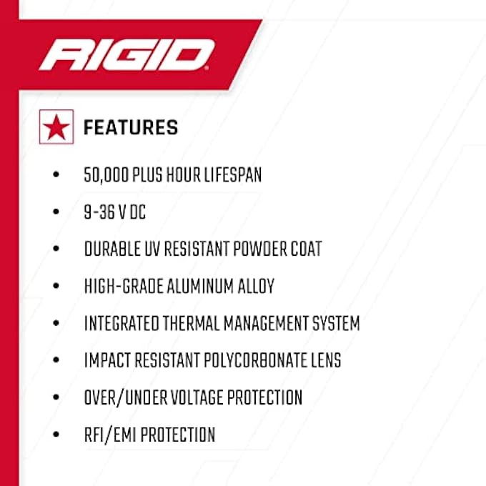 RIGID Industries Driving Surface Mount Pair DSeries Pro - Image 4