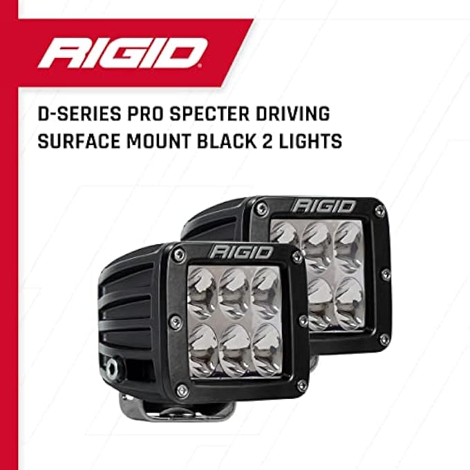 RIGID Industries Driving Surface Mount Pair DSeries Pro - Image 3