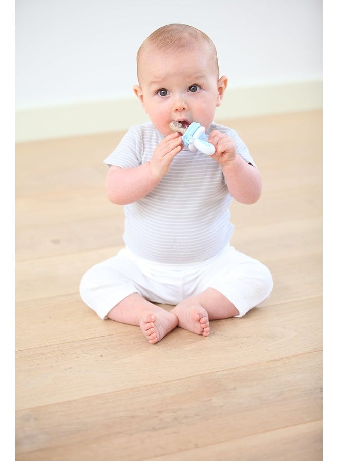 kidsme Pack Of 2 Tri-Fold Silicone Sac For Food Feeder Size L From 6 Months And Above  - Image 4
