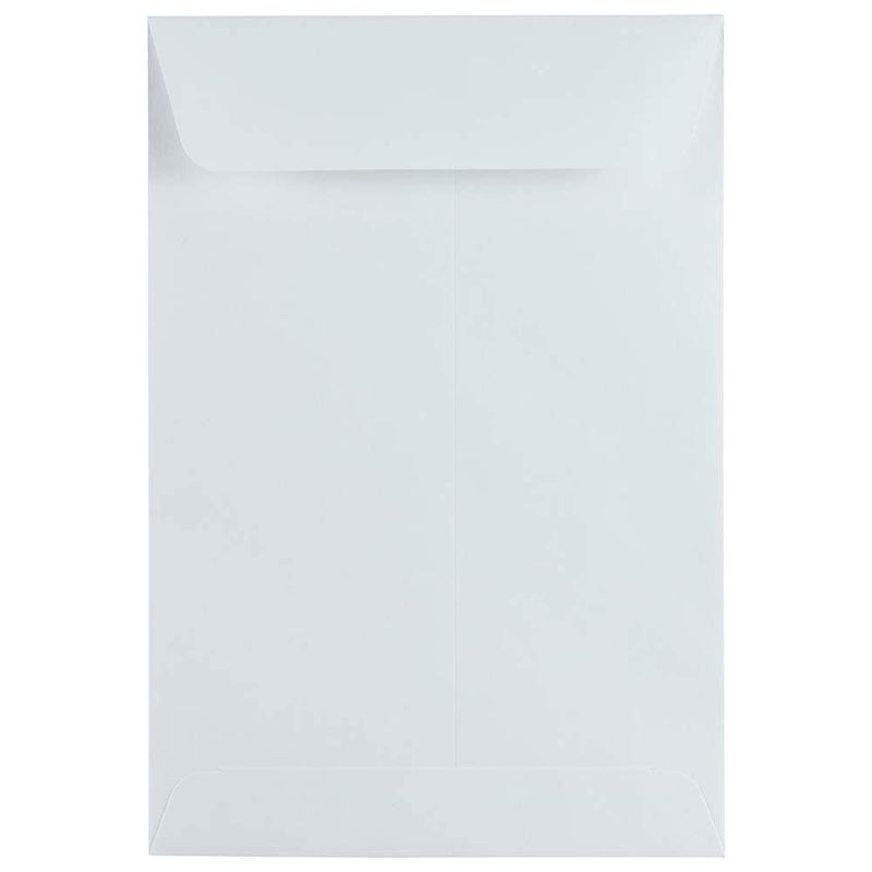 JAM PAPER 6 1/2 x 9 1/2 Open End Catalog Commercial Envelopes - White - 50/Pack - Image 1