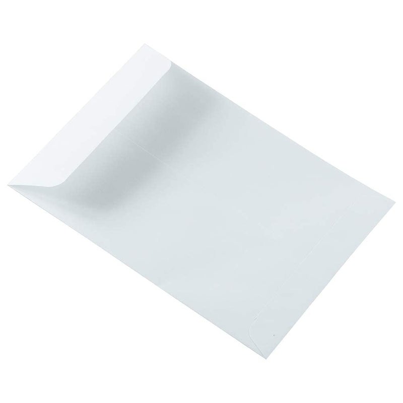 JAM PAPER 6 1/2 x 9 1/2 Open End Catalog Commercial Envelopes - White - 50/Pack - Image 4