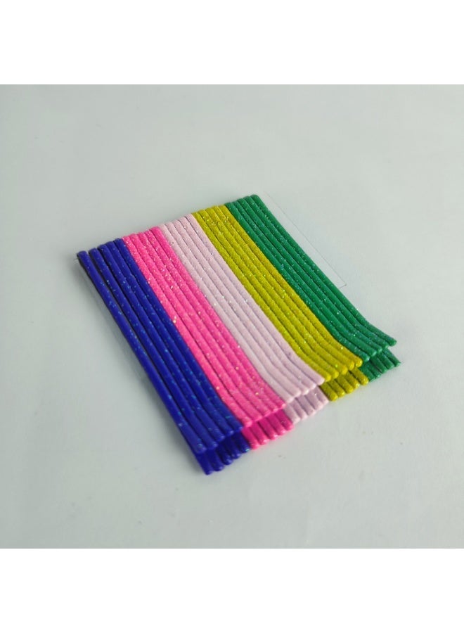 Two boxes of colored hairpins - Image 4