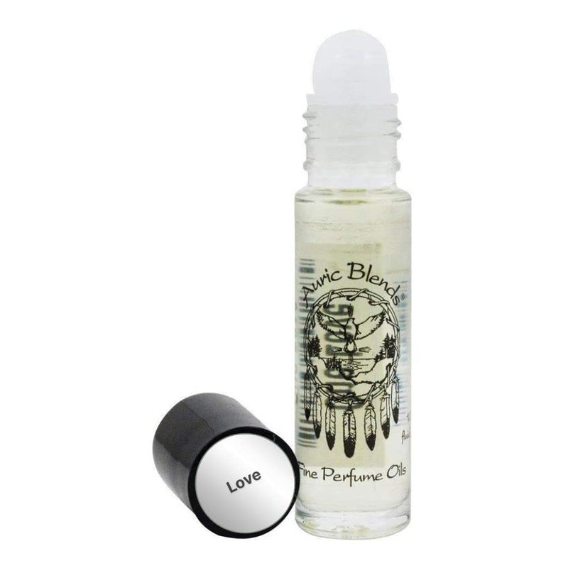 Auric Blends Love Roll-on Perfume Oil | Alcohol Free, Vegan, Cruelty Free, Made in USA | 0.33 Fl. Oz